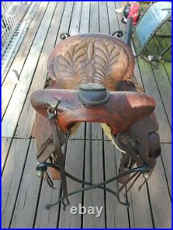 Saddle N. Porter HAND CRAFTED 15 Seat, VINTAGE EARLY 1900s #25466