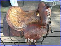 Saddle N. Porter HAND CRAFTED 15 Seat, VINTAGE EARLY 1900s #25466