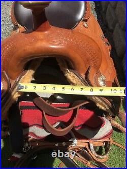 Seven D Saddlery Belen NM show saddle Great Condition