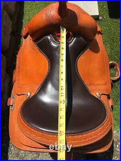 Seven D Saddlery Belen NM show saddle Great Condition