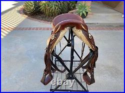 Sharon Saare 15 Endurance Saddle, 6 gullet, brass hardware, great condition