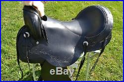 Sharp Tail Gaited Western Leather Saddle OVERSTOCK by TN Saddlery
