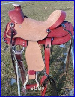 Silver Royal 12 Wylie Kid youth Wade style Western saddle