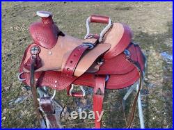 Silver Royal 12 Wylie Kid youth Wade style Western saddle