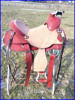 Silver Royal 12 Wylie Kid youth Wade style Western saddle