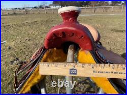 Silver Royal 12 Wylie Kid youth Wade style Western saddle