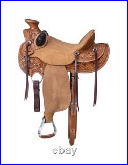 Silver Royal Western Saddle Cody Wade Leaf Floral Patterns SR391