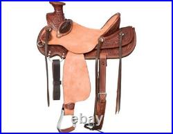 Silver Royal Western Saddle Scottsville Wade 15 Medium Oil SR372