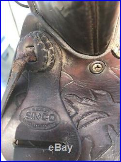 Simco 16riding saddles