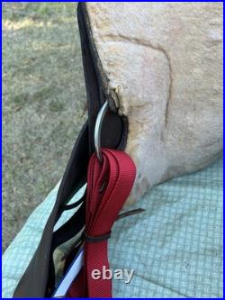 Simco Western Pleasure Trail Saddle 16 Inch Padded Seat Brown Leather #8695 USA