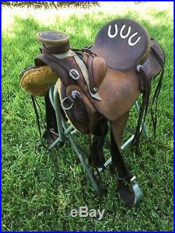 Smith Saddlery Custom Made Wade Ranch Roper Roping, 16 Saddle, Make Best Offer