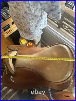Sommer trekking saddle- adjustable- with western fenders and stirrups