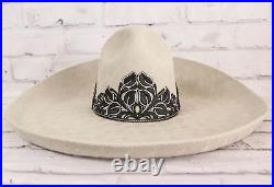 Stone Gray Sombrero Charro Toquilla (MEX 58) Charro Hat