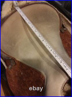 Stunning Broken Horn Silver western show saddle, a true work of art