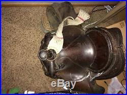 Sturdy Western Saddle Very Heavy Circle Y