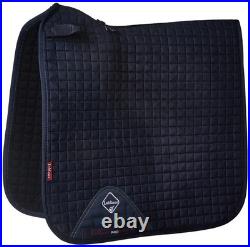 Suede Dressage Square Navy Large