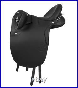 Syd Hill Fitzroy Synthetic Stock Saddle Black 15