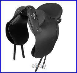 Syd Hill Fitzroy Synthetic Stock Saddle Black 15