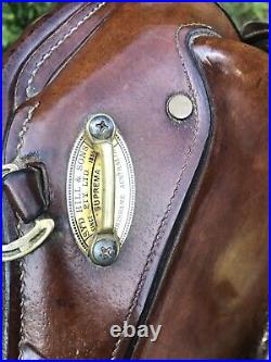 Syd Hill Genuine Australian Made Macksville Campdrafter Saddle Beautiful