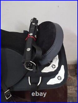 Synthetic Western Barrel Racing Horse Tack Saddle With Free Shipping