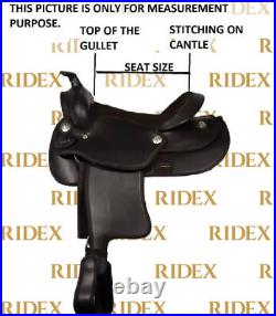Synthetic Western Barrel Racing Horse Tack Saddle With Free Shipping