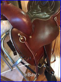 TN Saddlery 17 Gaited Western Plantation Saddle