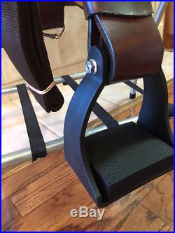 TN Saddlery 17 Gaited Western Plantation Saddle