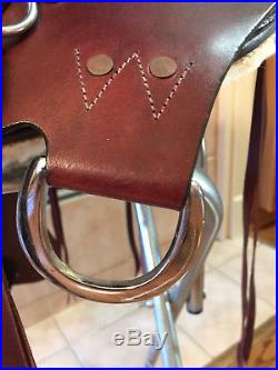 TN Saddlery 17 Gaited Western Plantation Saddle