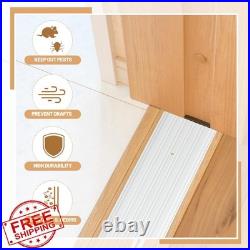 Tandefio 6x1/4x72 Silver Door Saddle 2pc