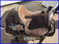 Team Roping Saddle By Jim Taylor, Greenville, Tx. Billy Cook Stirrupsadded Info