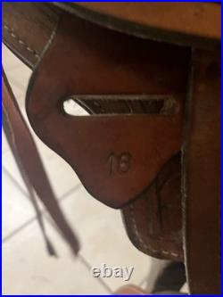 Tennessee Saddlery Lewisburg saddle with matching saddle bags