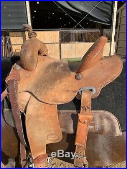 Teskeys 14.5 roughout barrel saddle