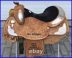 TexTan Imperial All Around AQHA 16 Trophy Western Show Saddle