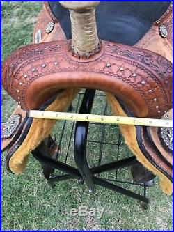 Tex Tan 15 Inch Barrel Saddle