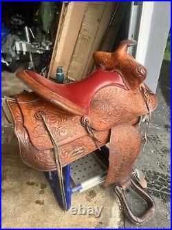 Tex Tan 15 western Trail saddle