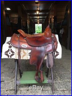 Tex Tan Flex Trail Saddle 17