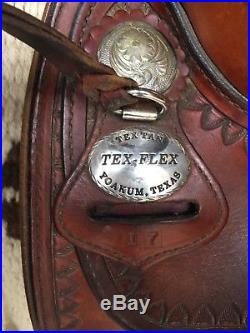 Tex Tan Flex Trail Saddle 17