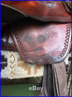 Tex Tan Flex Trail Saddle 17