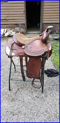 hereford tex tan yoakum saddle
