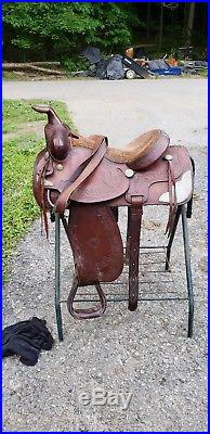 Tex Tan Hereford Saddle 16