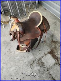 Tex Tan Western Leather Saddle