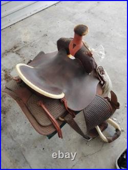 Tex Tan Western Leather Saddle