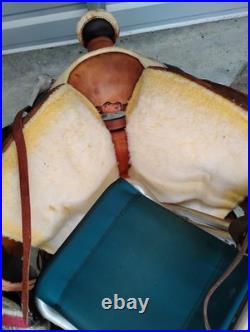 Tex Tan Western Leather Saddle