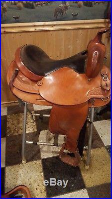 Tex Tan western saddle 16in