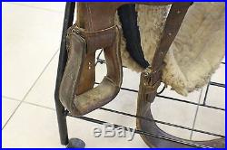 Textan Hereford 15 1/2 Vintage Western Trail Saddle