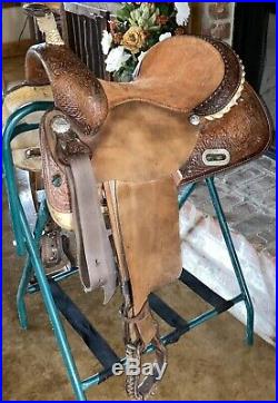 The Ultimate By Circle Y Martha Josey 14.5 Leather Barrel Saddle #587560801