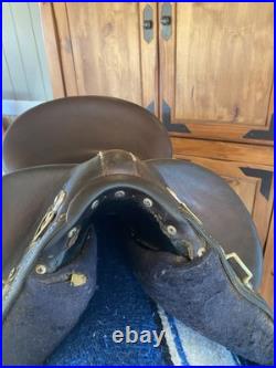 Titan The Breakthrough Saddle Made By Australian Stock Saddle Co. Maker Marked