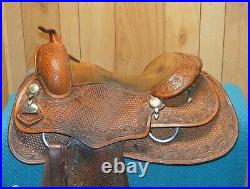 Todd Bergen Reining Saddle by Saddlesmith 16 inch