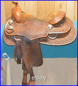 Todd Bergen Reining Saddle by Saddlesmith 16 inch