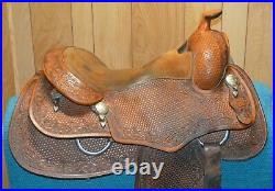 Todd Bergen Reining Saddle by Saddlesmith 16 inch